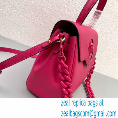 Versace La Medusa Medium Handbag 307 Fuchsia - Click Image to Close