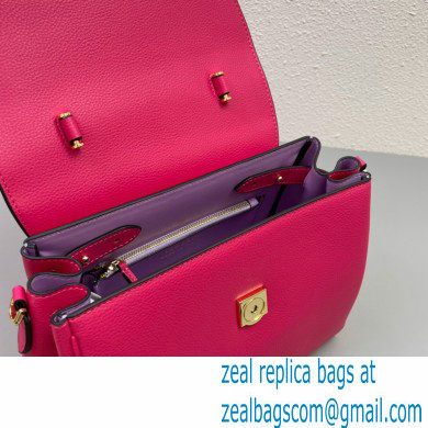 Versace La Medusa Medium Handbag 307 Fuchsia - Click Image to Close