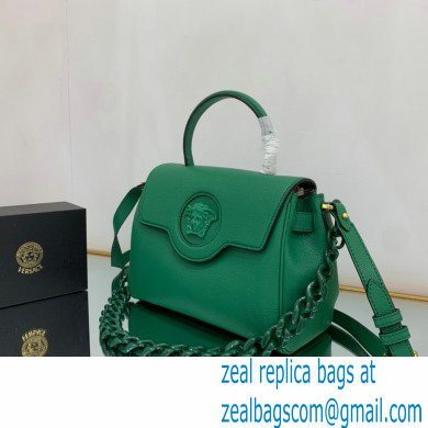 Versace La Medusa Medium Handbag 307 Green