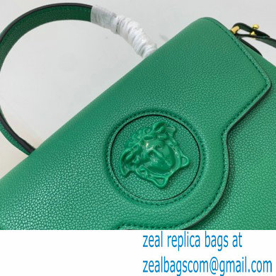 Versace La Medusa Medium Handbag 307 Green