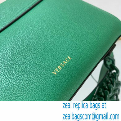 Versace La Medusa Medium Handbag 307 Green - Click Image to Close