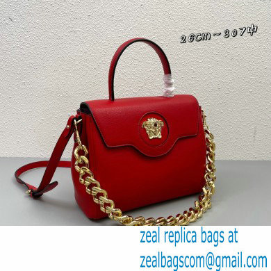 Versace La Medusa Medium Handbag 307 Red