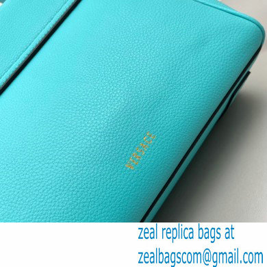 Versace La Medusa Medium Handbag 307 Turquoise Blue