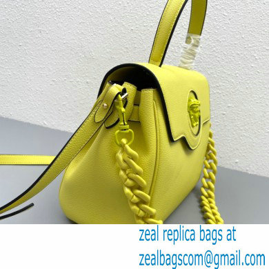 Versace La Medusa Medium Handbag 307 Yellow