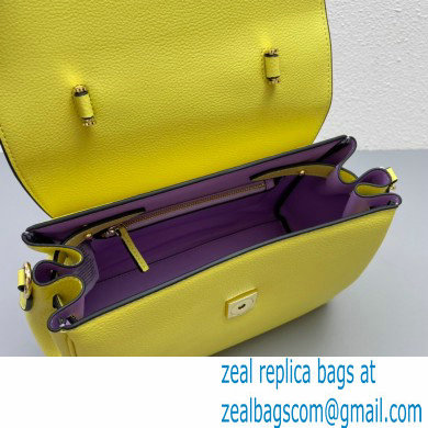 Versace La Medusa Medium Handbag 307 Yellow