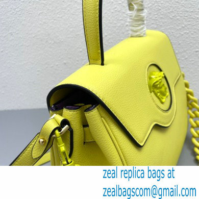 Versace La Medusa Medium Handbag 307 Yellow