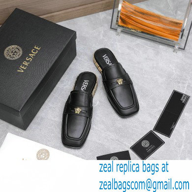 Versace La Medusa Slippers Black 2022