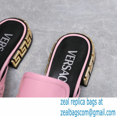 Versace La Medusa Slippers Pink 2022