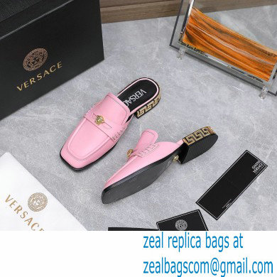 Versace La Medusa Slippers Pink 2022 - Click Image to Close