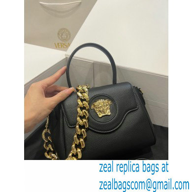 Versace La Medusa Small Handbag 306 Black/Gold