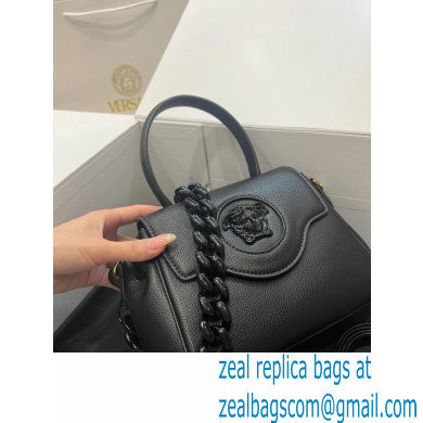 Versace La Medusa Small Handbag 306 Black - Click Image to Close