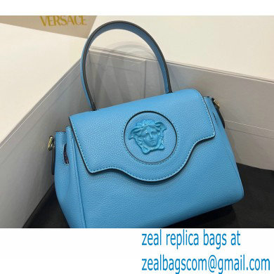 Versace La Medusa Small Handbag 306 Blue