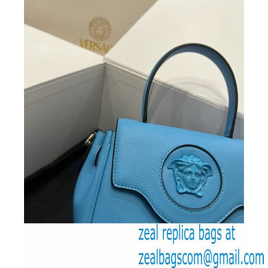 Versace La Medusa Small Handbag 306 Blue - Click Image to Close
