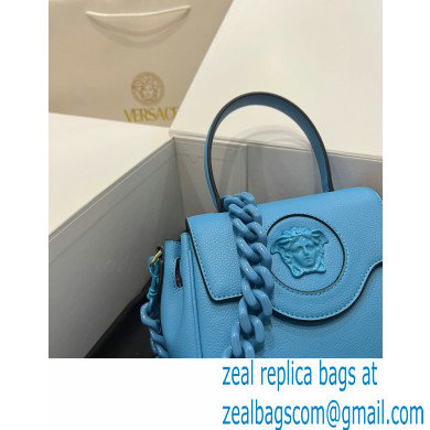 Versace La Medusa Small Handbag 306 Blue