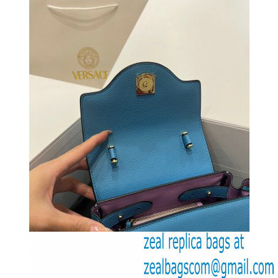 Versace La Medusa Small Handbag 306 Blue - Click Image to Close