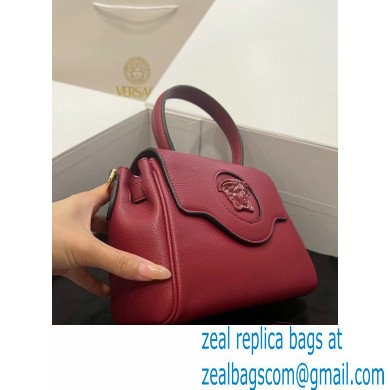 Versace La Medusa Small Handbag 306 Dark Red