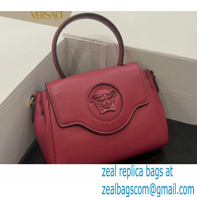 Versace La Medusa Small Handbag 306 Dark Red