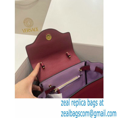 Versace La Medusa Small Handbag 306 Dark Red