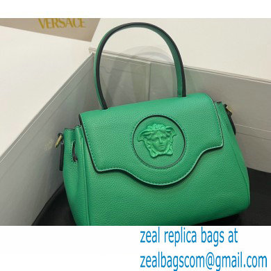 Versace La Medusa Small Handbag 306 Green - Click Image to Close