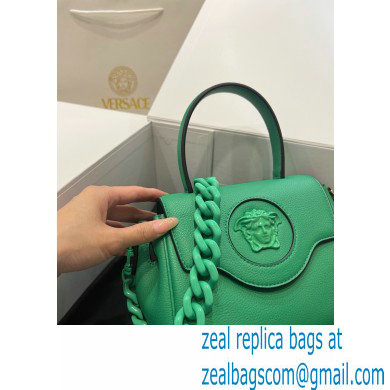 Versace La Medusa Small Handbag 306 Green - Click Image to Close