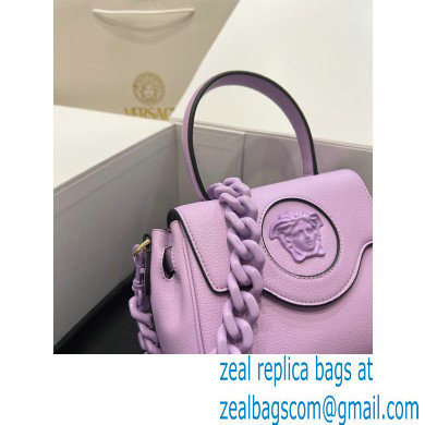 Versace La Medusa Small Handbag 306 Lilac - Click Image to Close