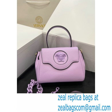 Versace La Medusa Small Handbag 306 Lilac - Click Image to Close