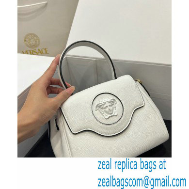 Versace La Medusa Small Handbag 306 White - Click Image to Close