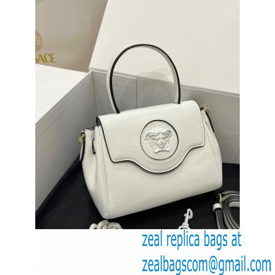 Versace La Medusa Small Handbag 306 White - Click Image to Close