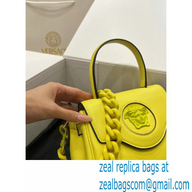 Versace La Medusa Small Handbag 306 Yellow