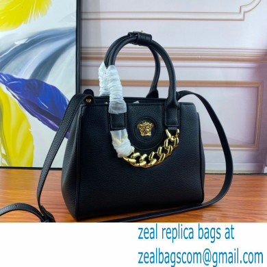 Versace La Medusa Small Tote Bag Black/Gold