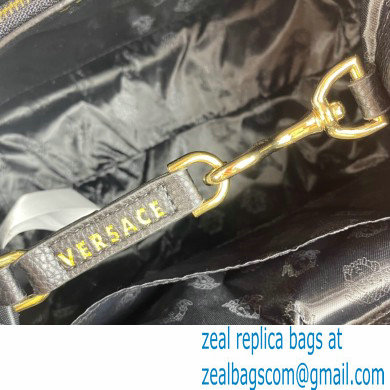 Versace La Medusa Small Tote Bag Black/Gold - Click Image to Close