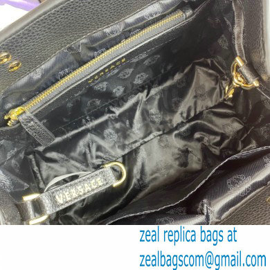 Versace La Medusa Small Tote Bag Black/Gold