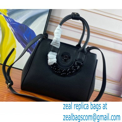 Versace La Medusa Small Tote Bag Black