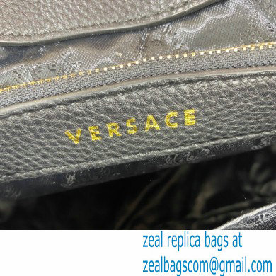 Versace La Medusa Small Tote Bag Black - Click Image to Close