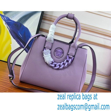 Versace La Medusa Small Tote Bag Lilac