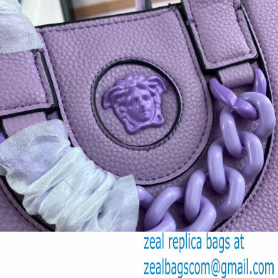 Versace La Medusa Small Tote Bag Lilac