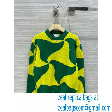 bottega veneta yellow and green cashmere sweater 2022 - Click Image to Close