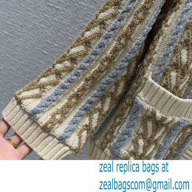 gucci wool cardigan with web 2022