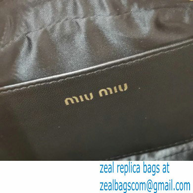 miu miu too pretty bowling bag 5BP077 black 2022