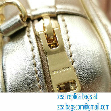 miu miu too pretty bowling bag 5BP077 gold 2022