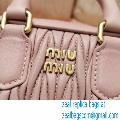 miu miu too pretty bowling bag 5BP077 light pink 2022