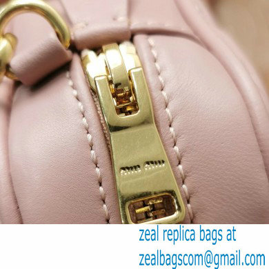 miu miu too pretty bowling bag 5BP077 light pink 2022