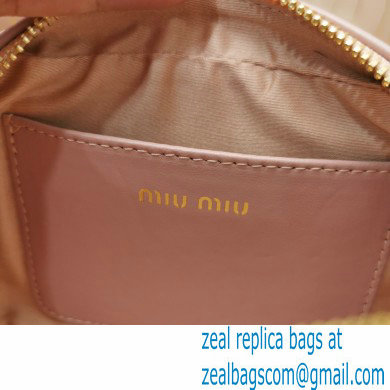 miu miu too pretty bowling bag 5BP077 light pink 2022