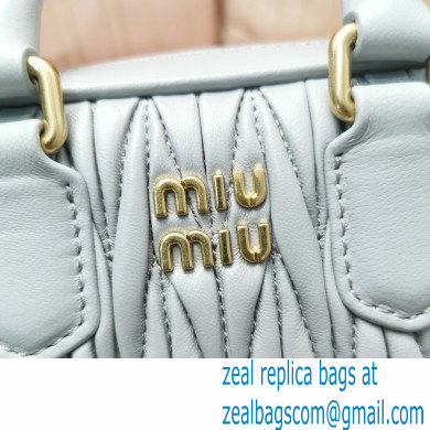 miu miu too pretty bowling bag 5BP077 sky blue 2022