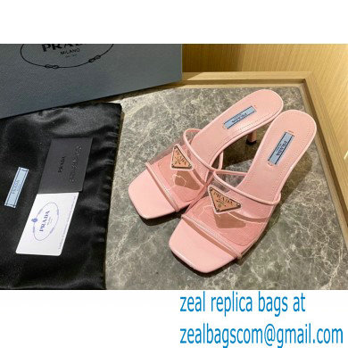 prada Plexiglas and patent leather sandals PINK 2022 - Click Image to Close