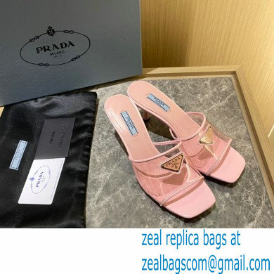 prada Plexiglas and patent leather sandals PINK 2022 - Click Image to Close