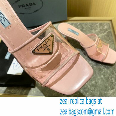 prada Plexiglas and patent leather sandals PINK 2022 - Click Image to Close