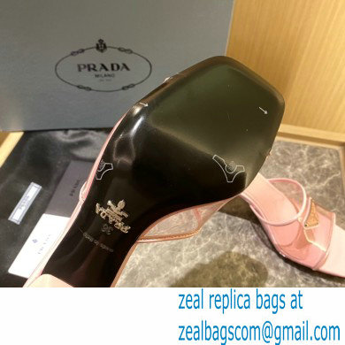 prada Plexiglas and patent leather sandals PINK 2022 - Click Image to Close