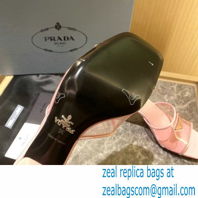 prada Plexiglas and patent leather sandals PINK 2022