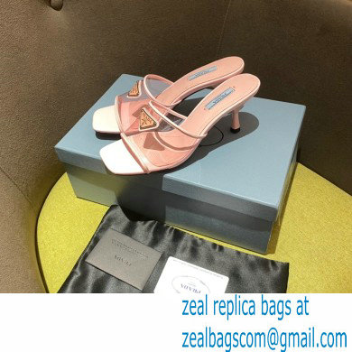 prada Plexiglas and patent leather sandals PINK 2022 - Click Image to Close